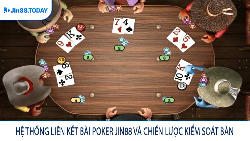 Hệ thống liên kết bài poker JIN88 và chiến lược kiểm soát bàn
