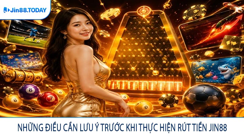 Những điều cần lưu ý trước khi thực hiện rút tiền JIN88